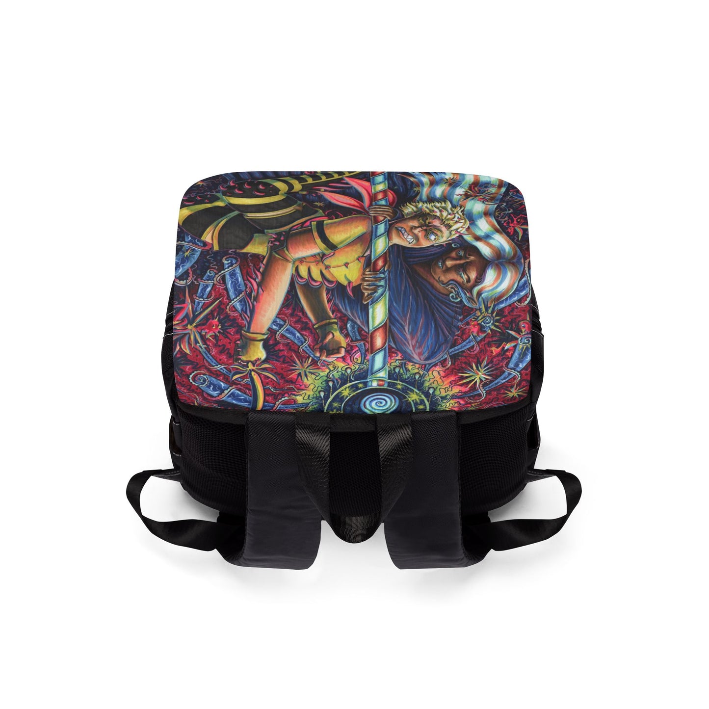 Canvas Shoulder Backpack - Sister Duel