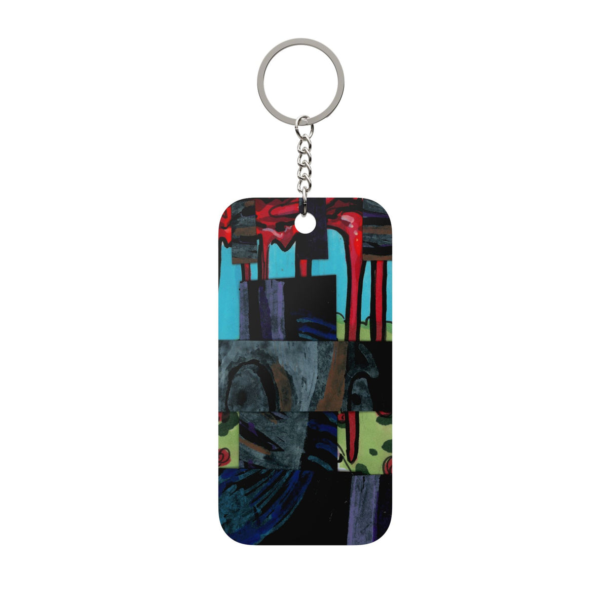 Blood Bucket Double-Sided Keychain Charm
