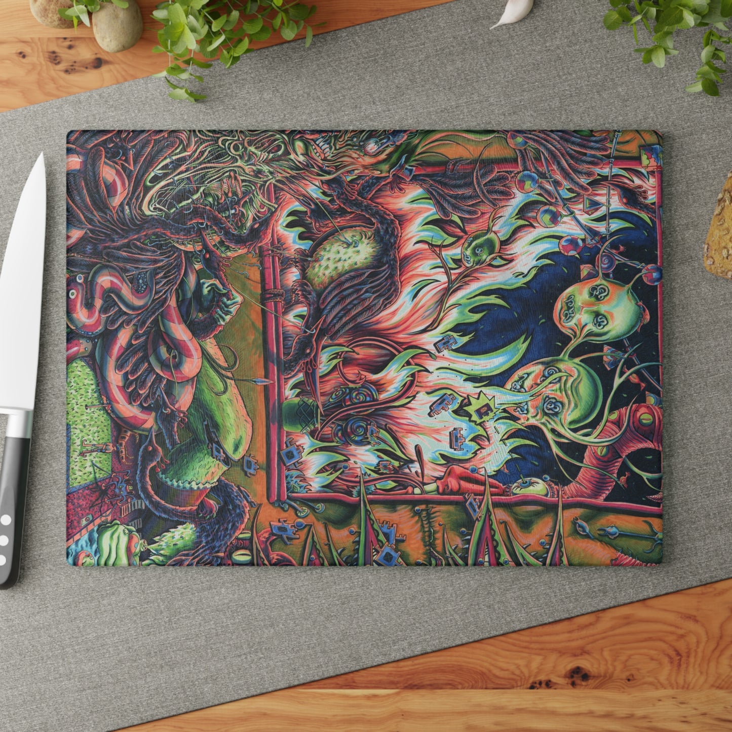 Glass Cutting Board - Early Bird