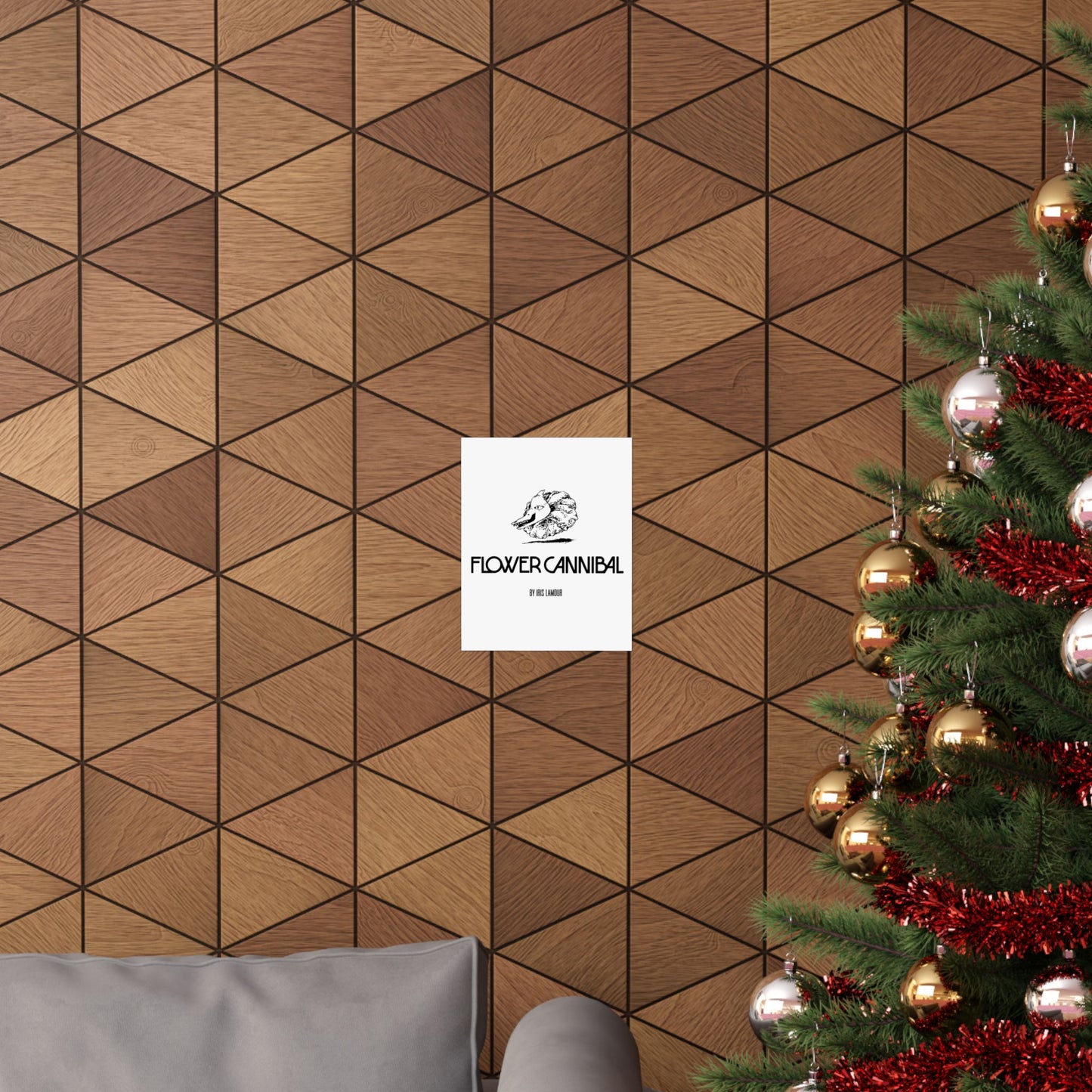 Poster - Flower Cannibal Head