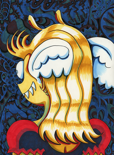 Floofle World (Handdrawn Art)