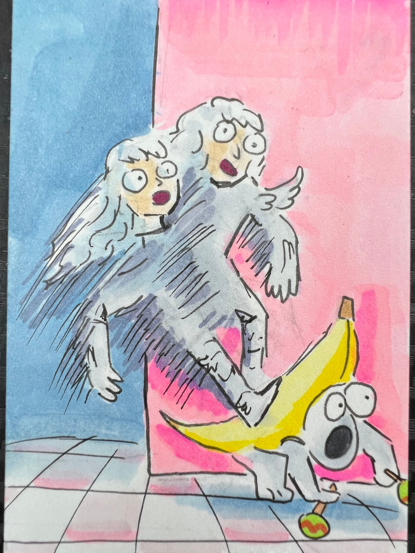 Griffith Slips on a Banana Peel (9/15)