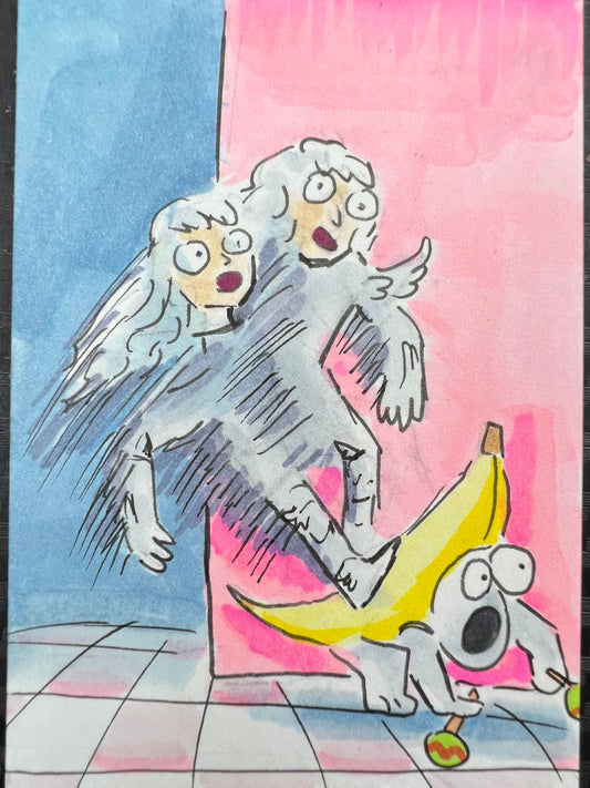 Griffith Slips on a Banana Peel (9/15)