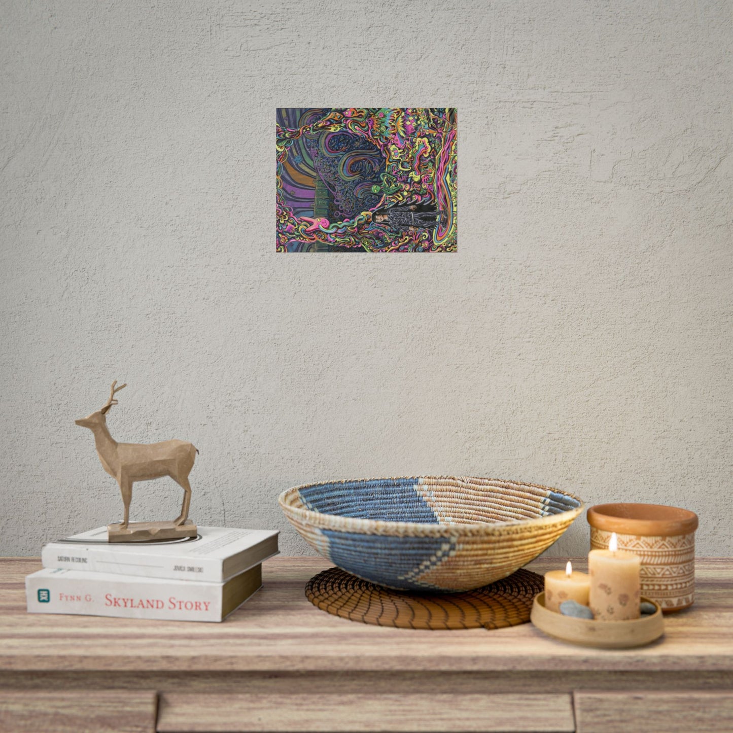 "Welcome to Floofle World" Print