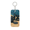 Beach Time Double-Sided Keychain Charm
