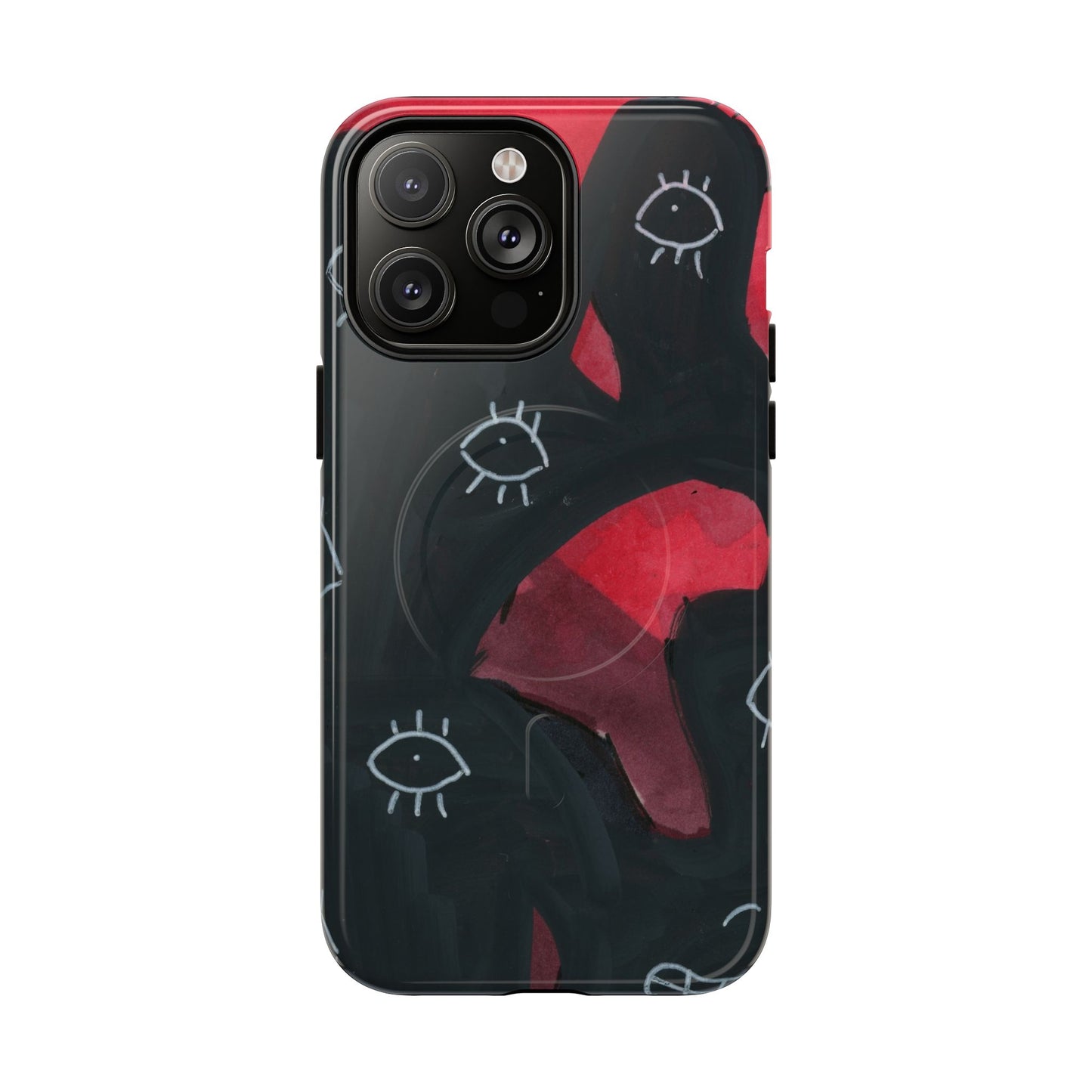 Eyeball Rage Tough Magnetic Cases