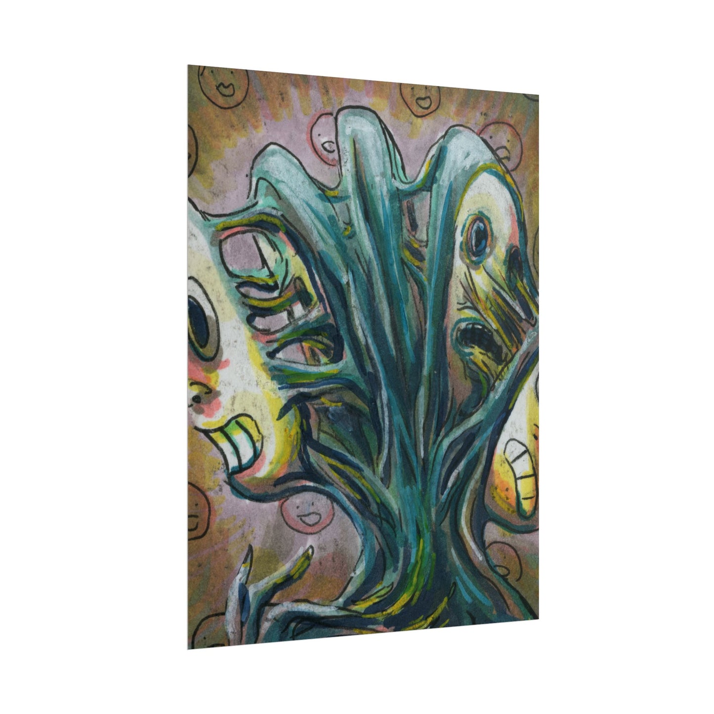 "Multiple Faces" poster