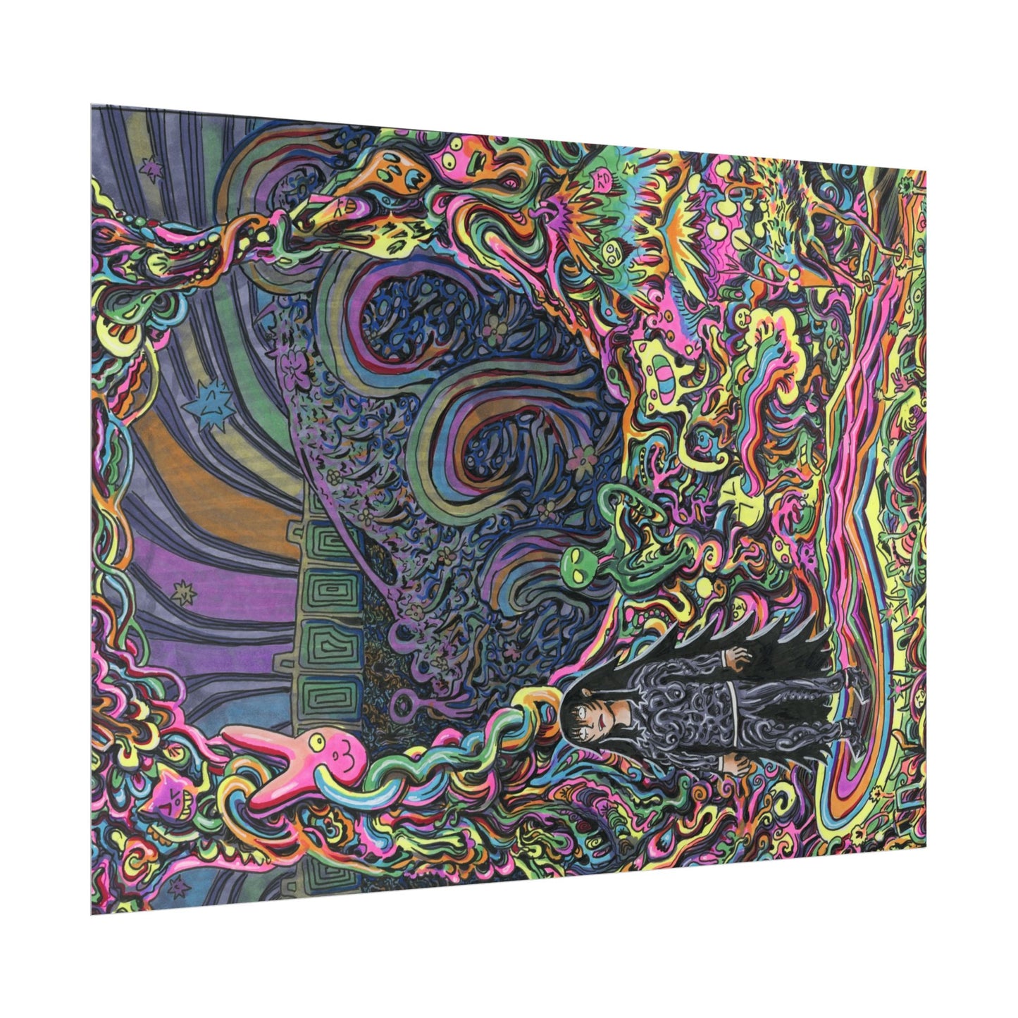 "Welcome to Floofle World" Print