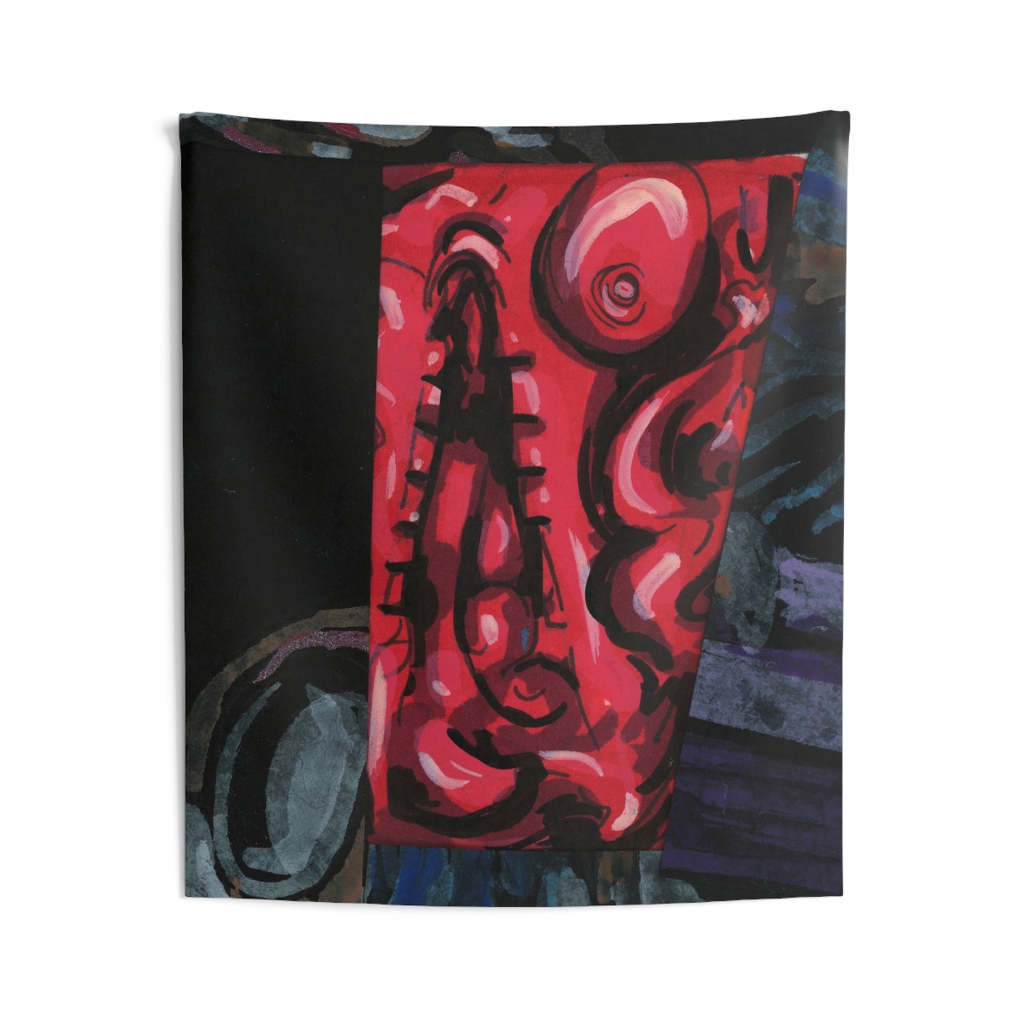 Blood Bucket Indoor Wall Tapestry