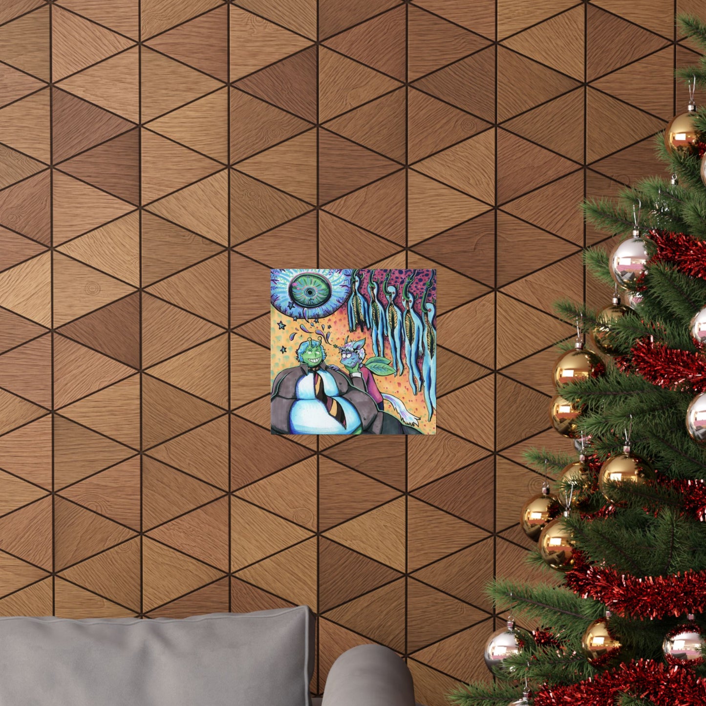 Nevets and Twinkle Matte Vertical Poster