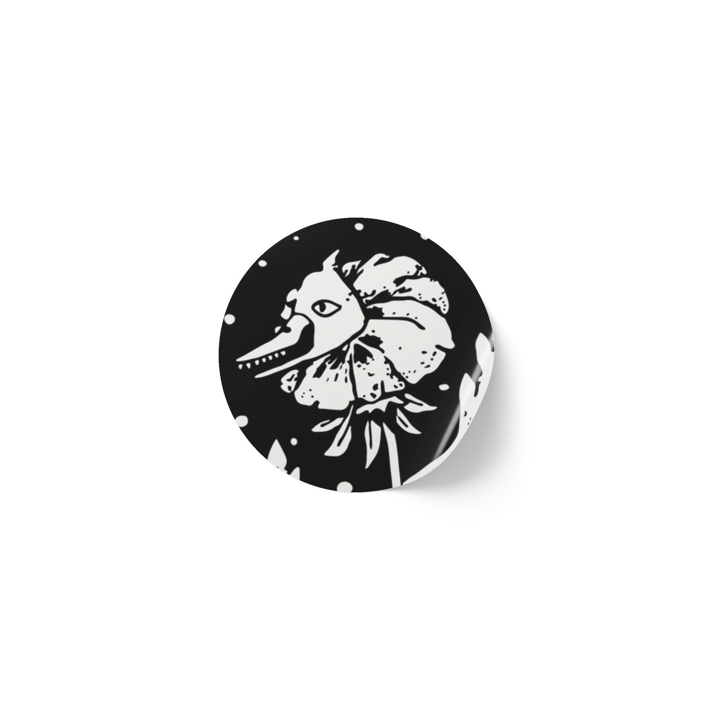 Round Sticker Rolls - Flower Cannibal