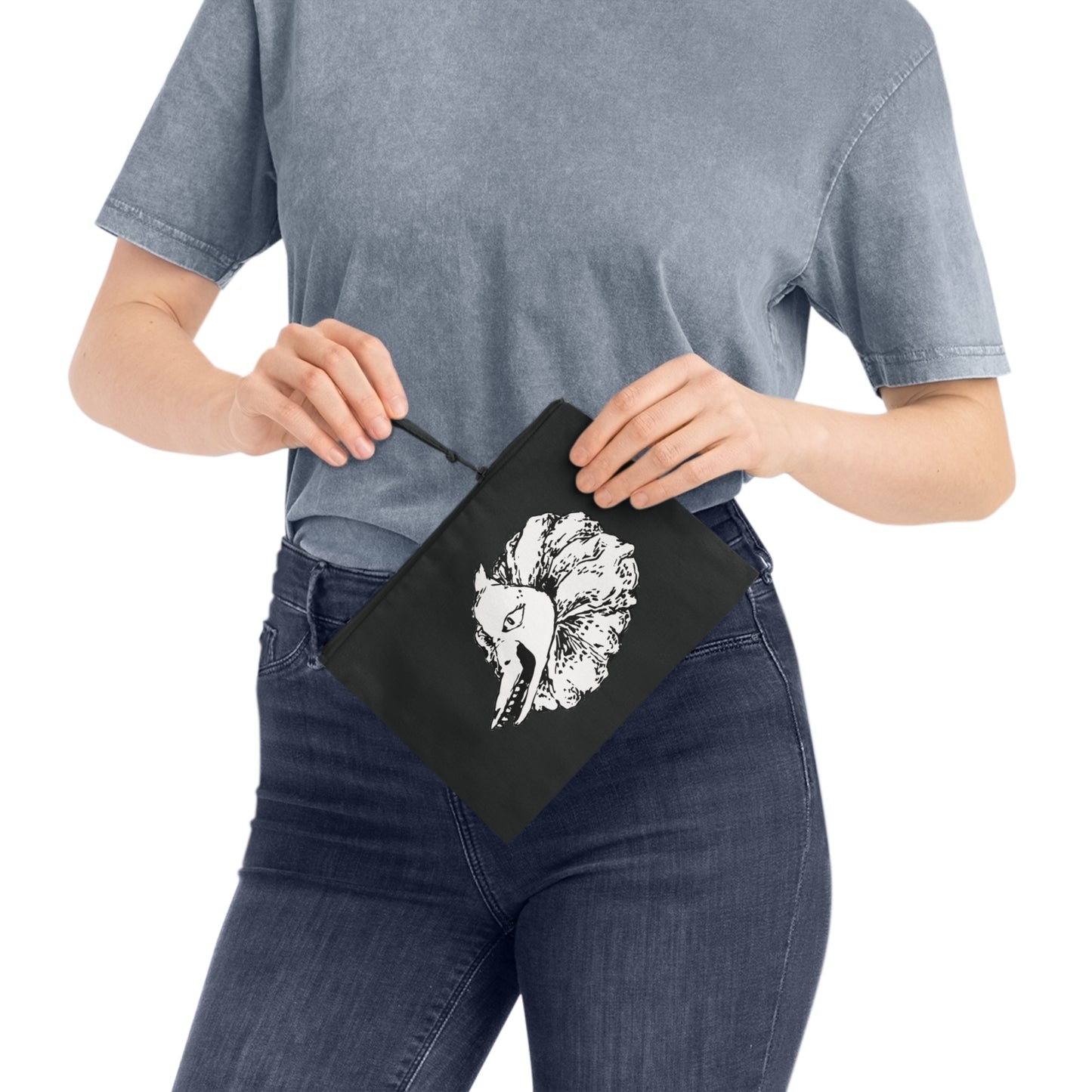 Pencil Case - Flower Cannibal Head