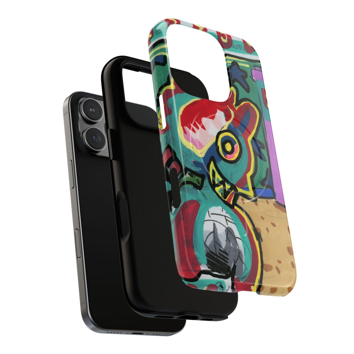 Smiley Creature Tough Magnetic Cases
