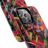 Abstracted Scraps Tough Magnetic Cases