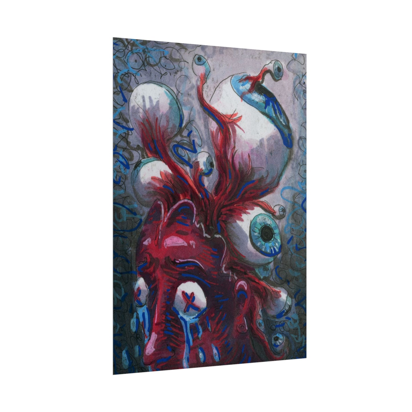 "Eyeball Brain" Poster