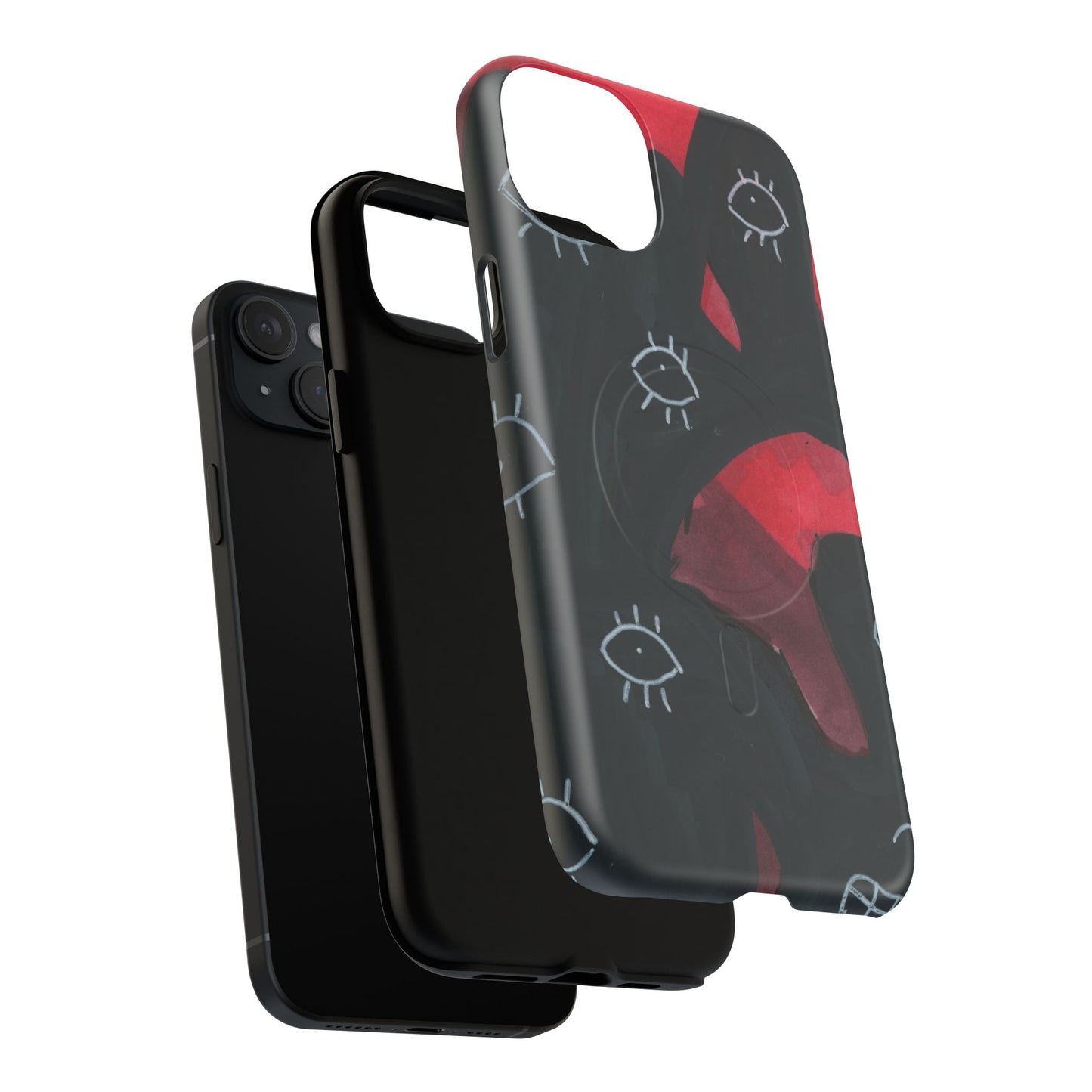 Eyeball Rage Tough Magnetic Cases