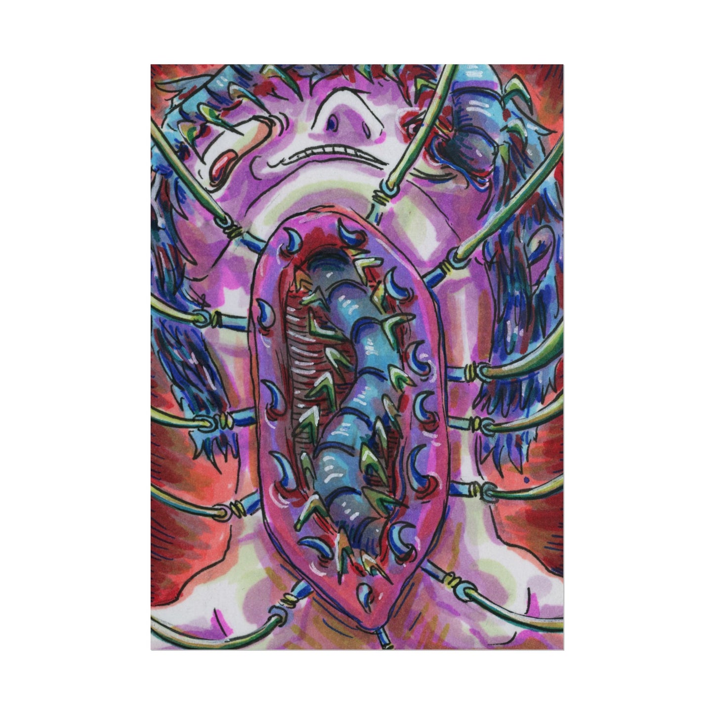 "Centipede Neck" poster