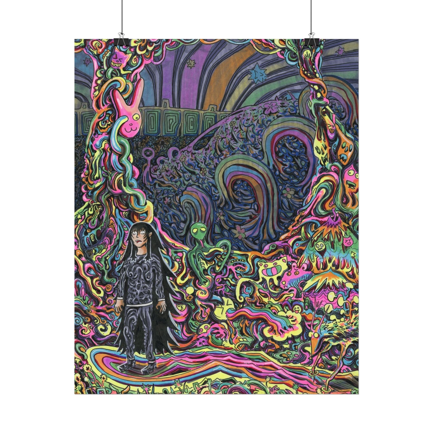 "Welcome to Floofle World" Print