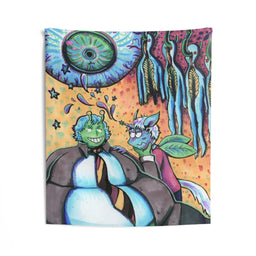 Nevets and Twinkle Indoor Wall Tapestry
