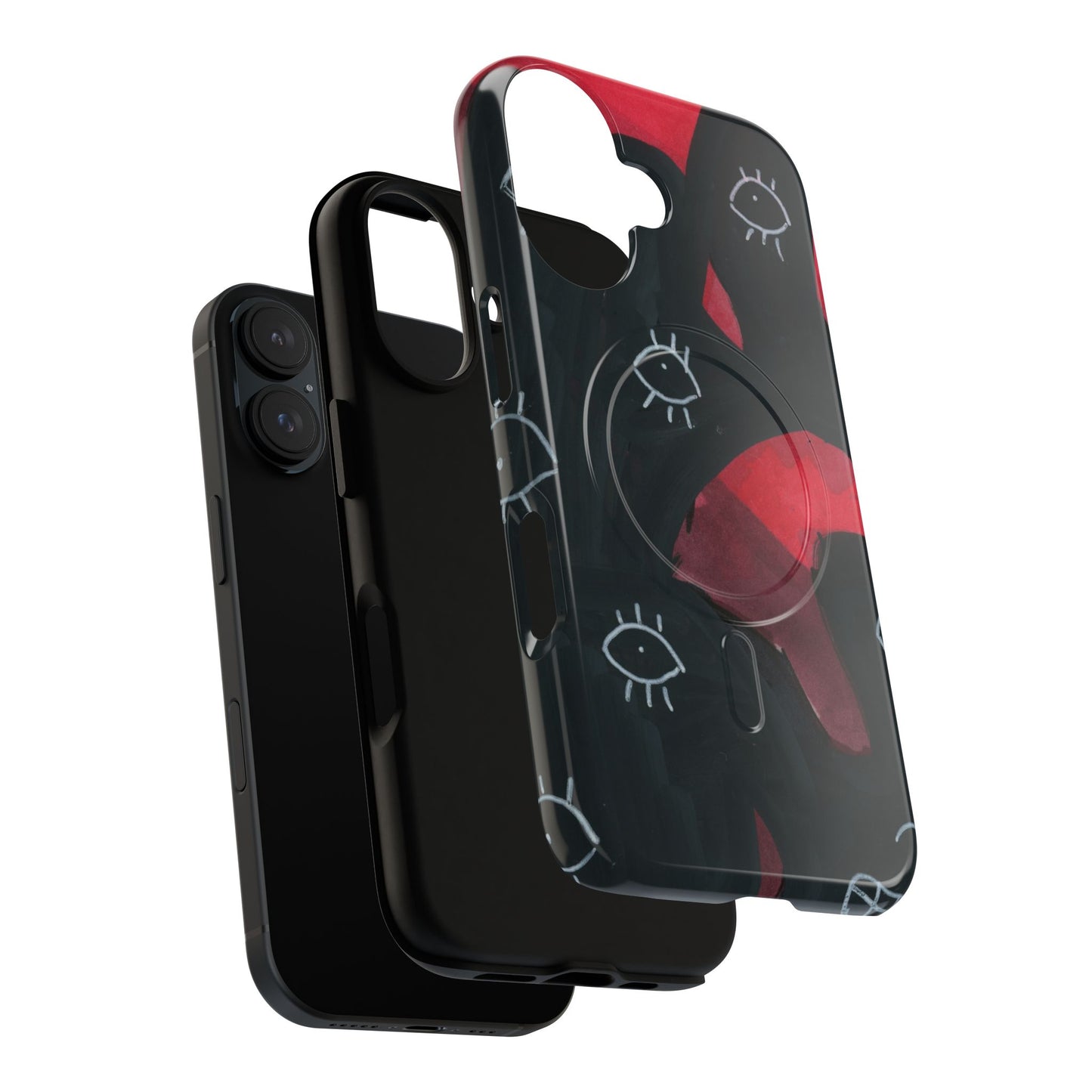 Eyeball Rage Tough Magnetic Cases