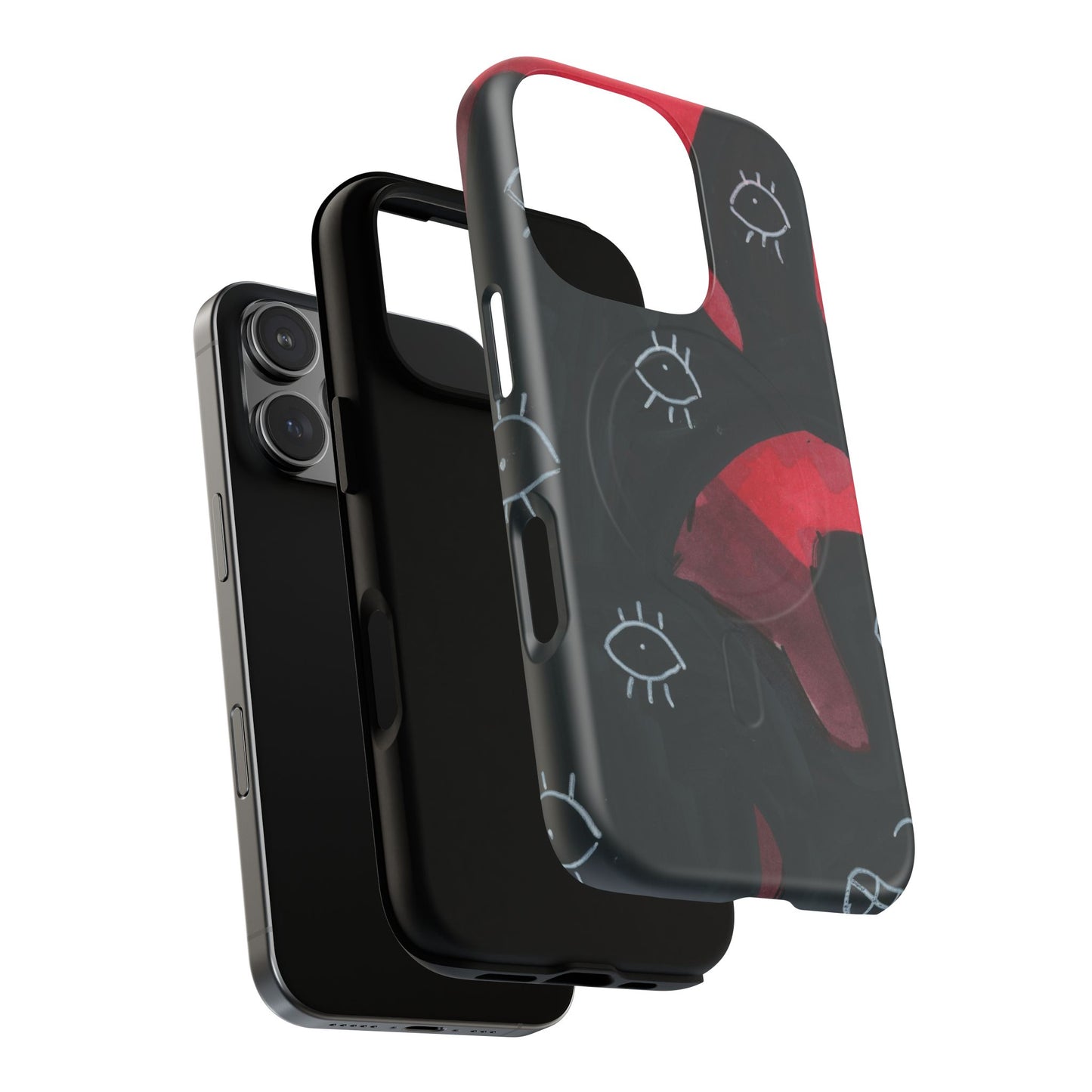 Eyeball Rage Tough Magnetic Cases