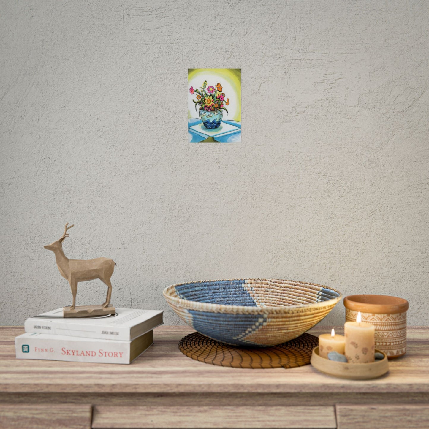 "Flower Vase" poster