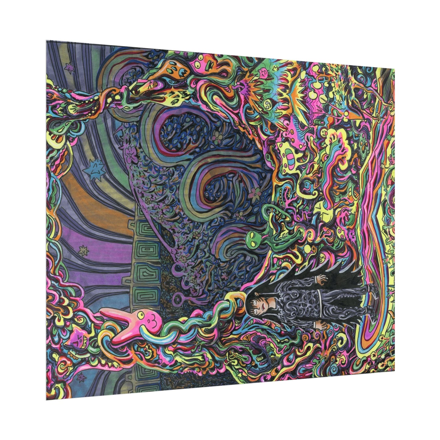 "Welcome to Floofle World" Print