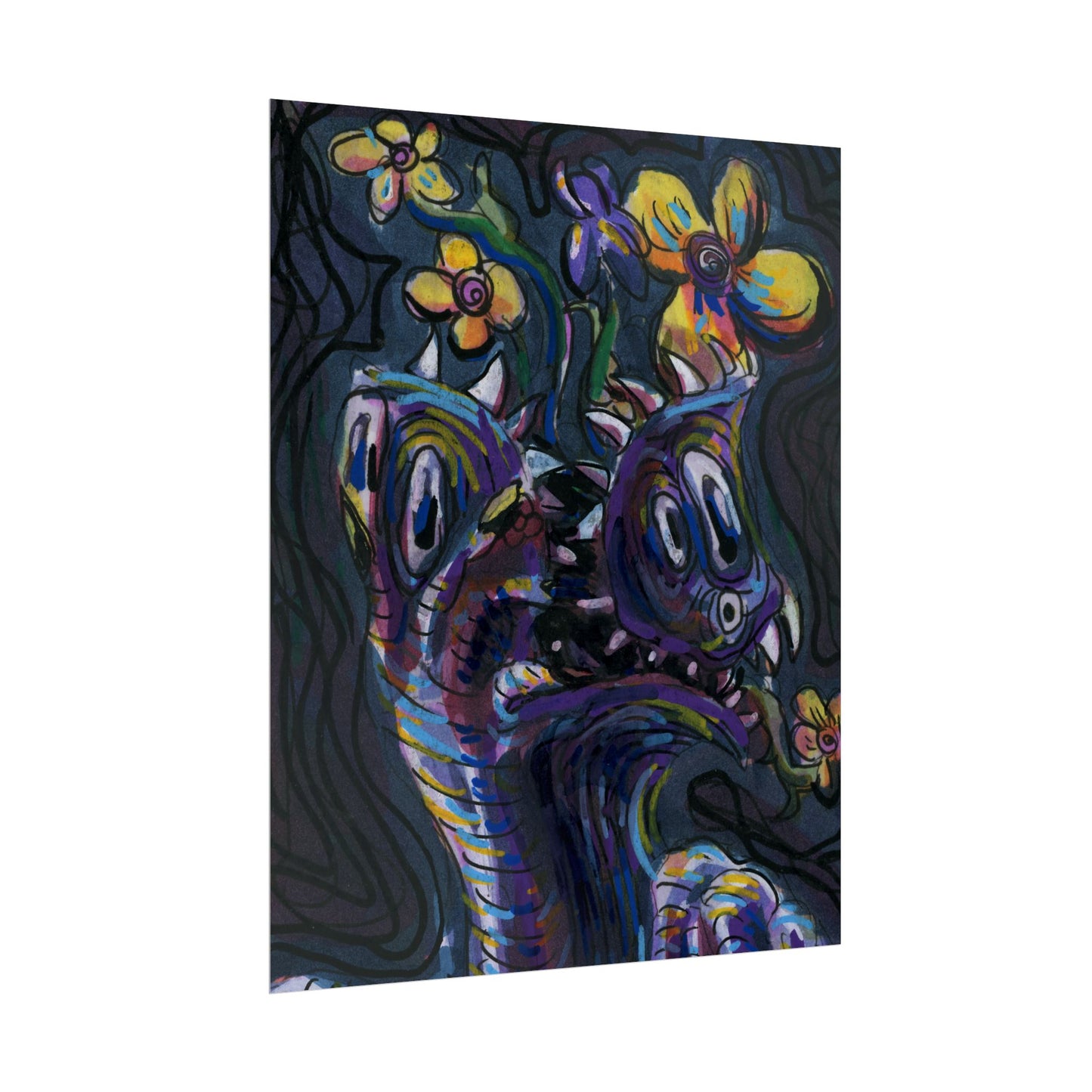 "Flower Friend" poster