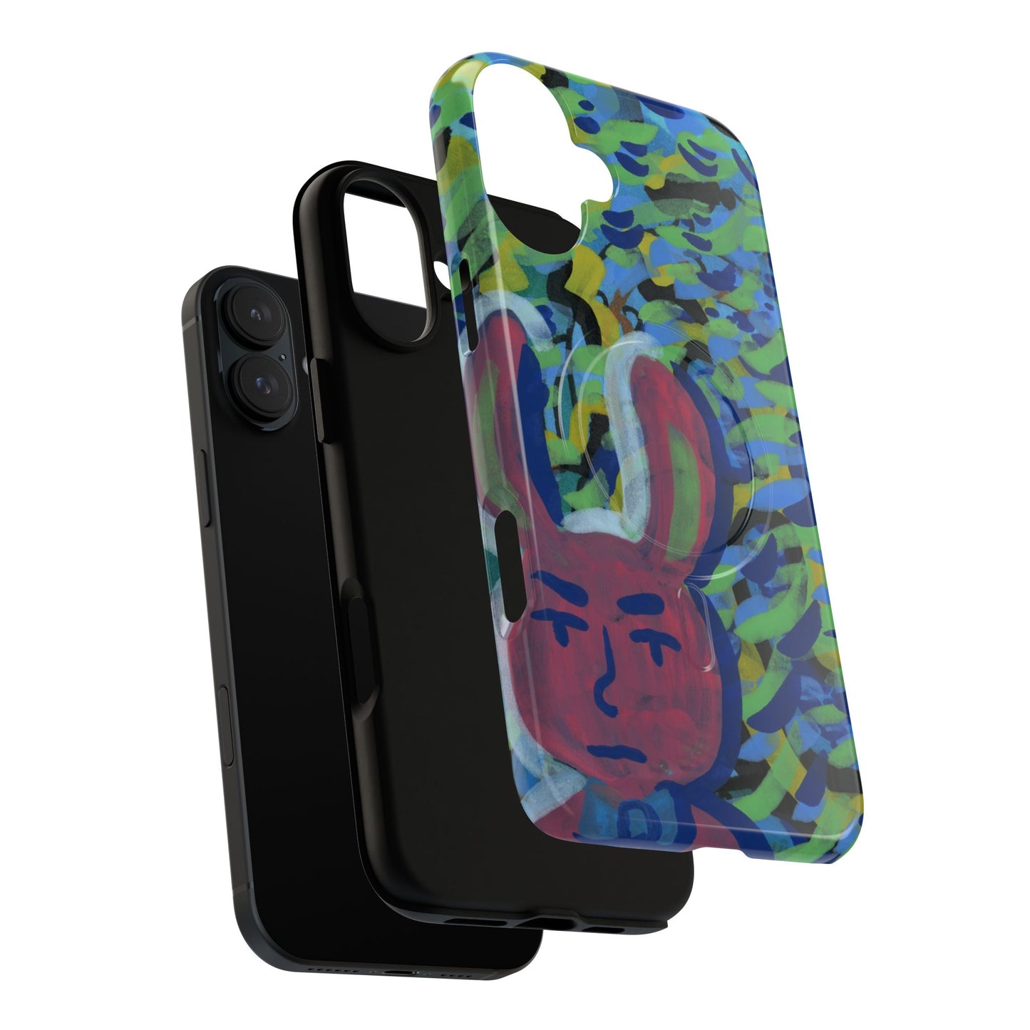 Bunny Dude Tough Magnetic Cases