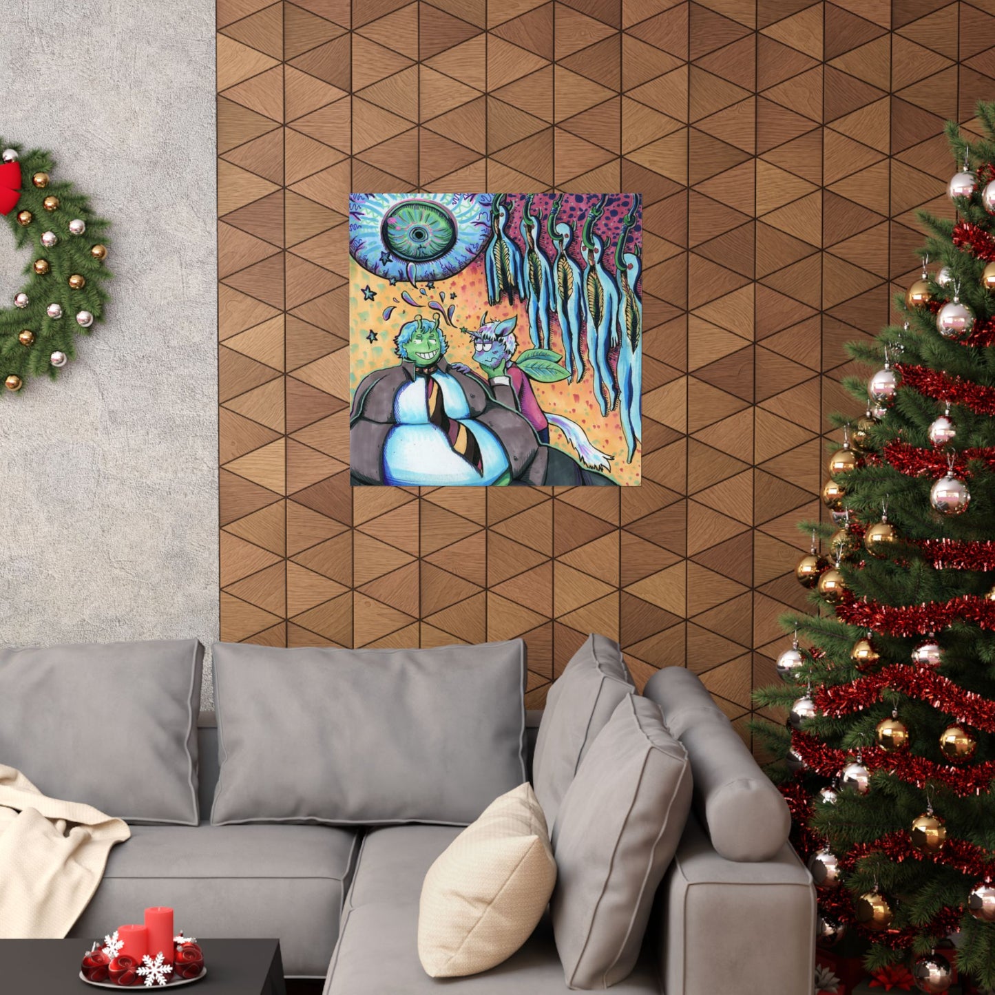 Nevets and Twinkle Matte Vertical Poster