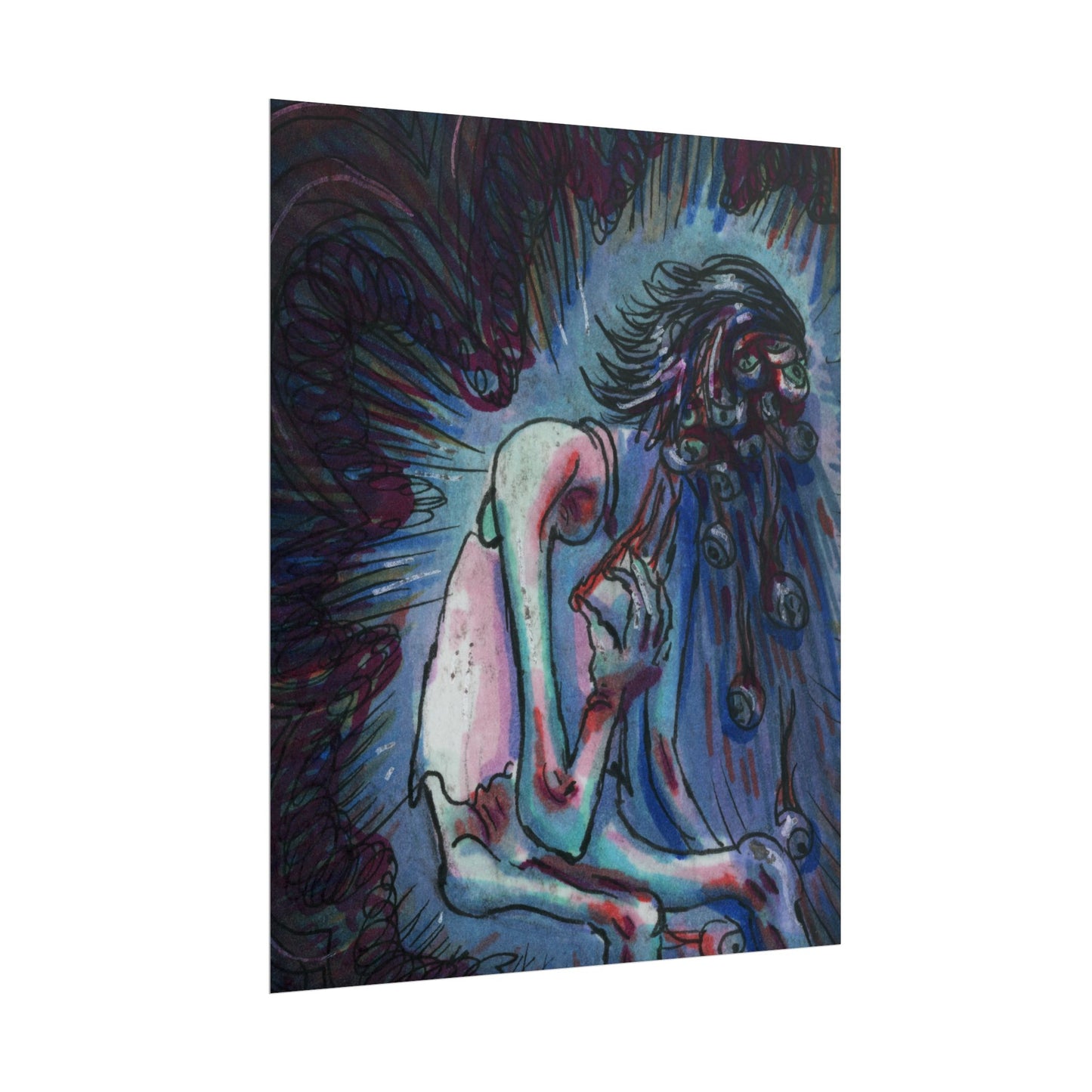 "Eyeball Vomit" poster