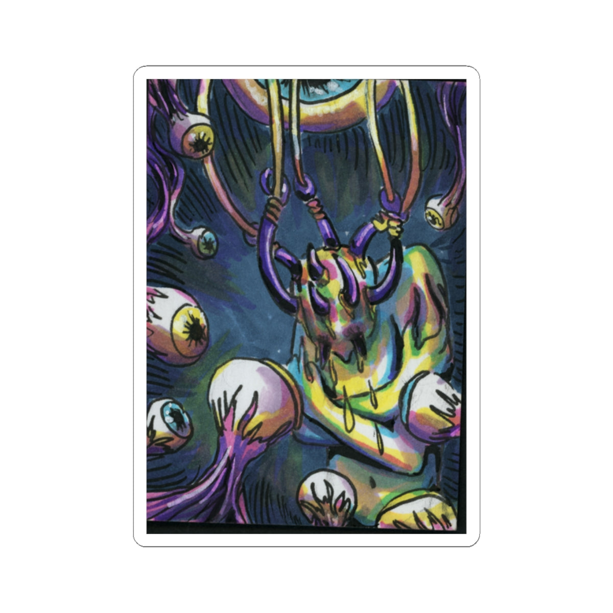 "Mental Anguish" sticker