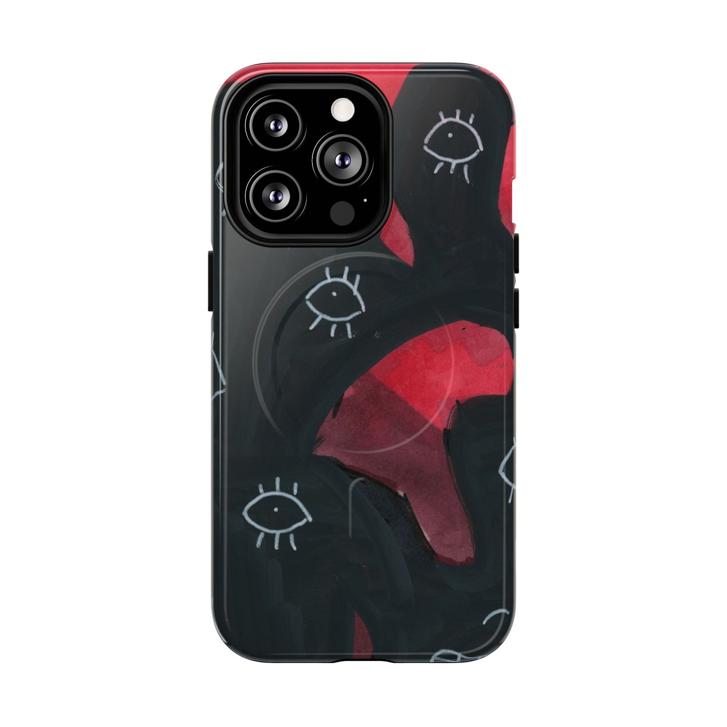 Eyeball Rage Tough Magnetic Cases