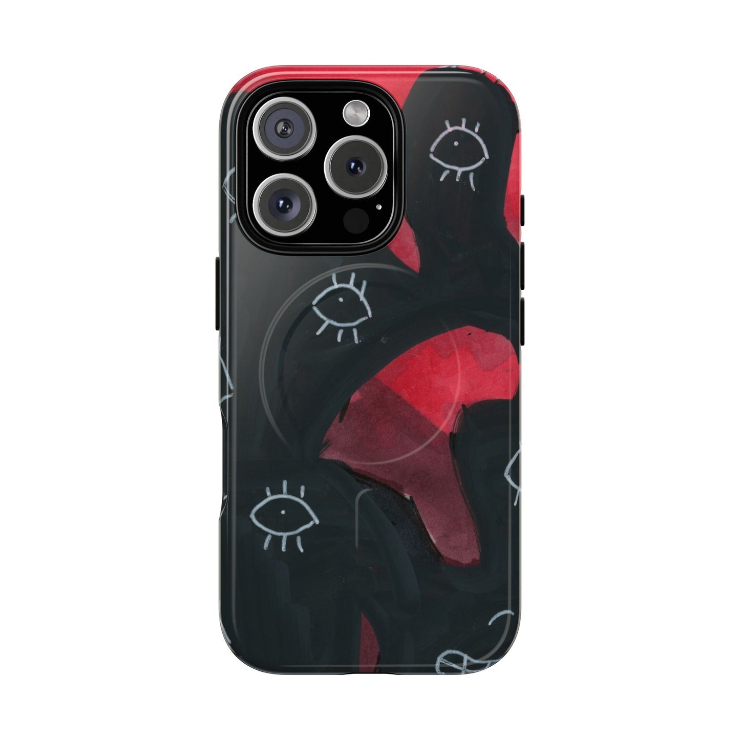 Eyeball Rage Tough Magnetic Cases