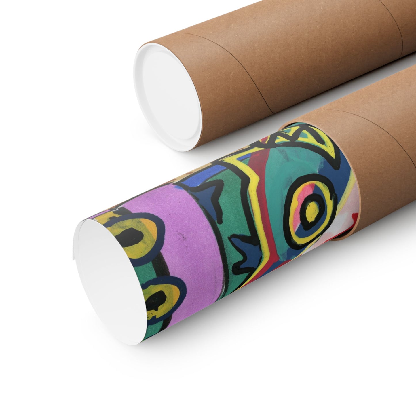 Smiley Creature Matte Vertical Poster