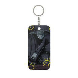 Iris Double-Sided Keychain Charm