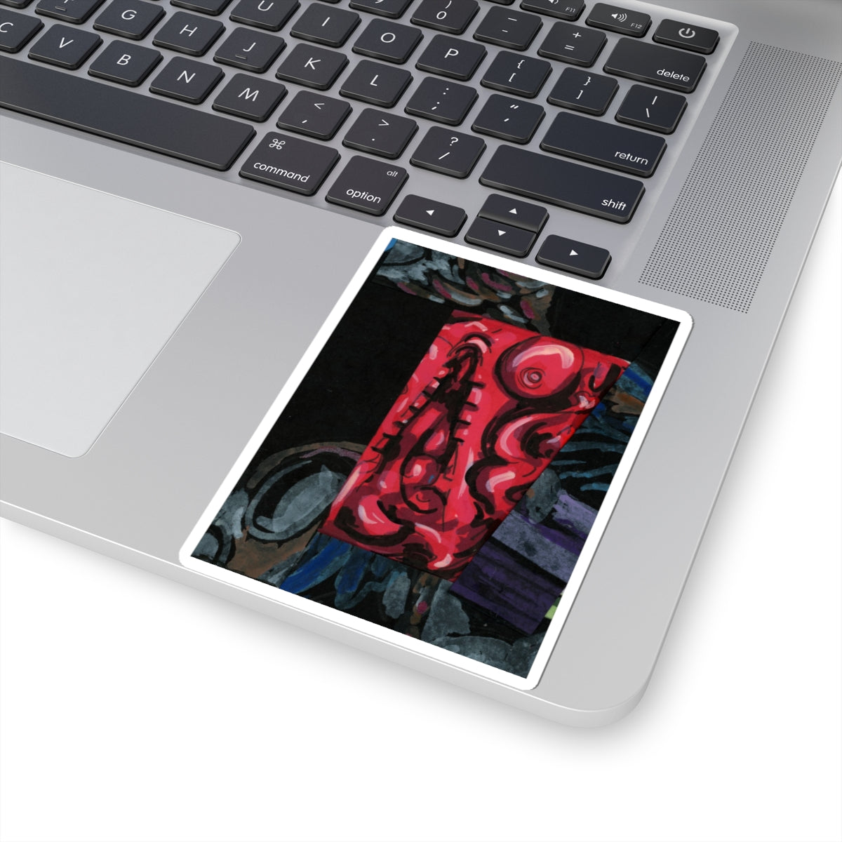 Blood Bucket Kiss-Cut Sticker