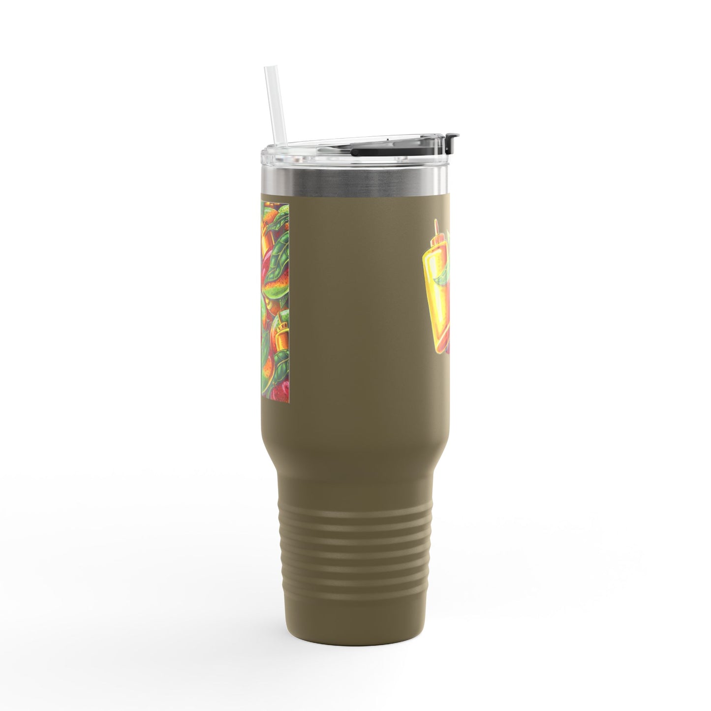 Mango Mustard Insulated Travel Mug, 40oz