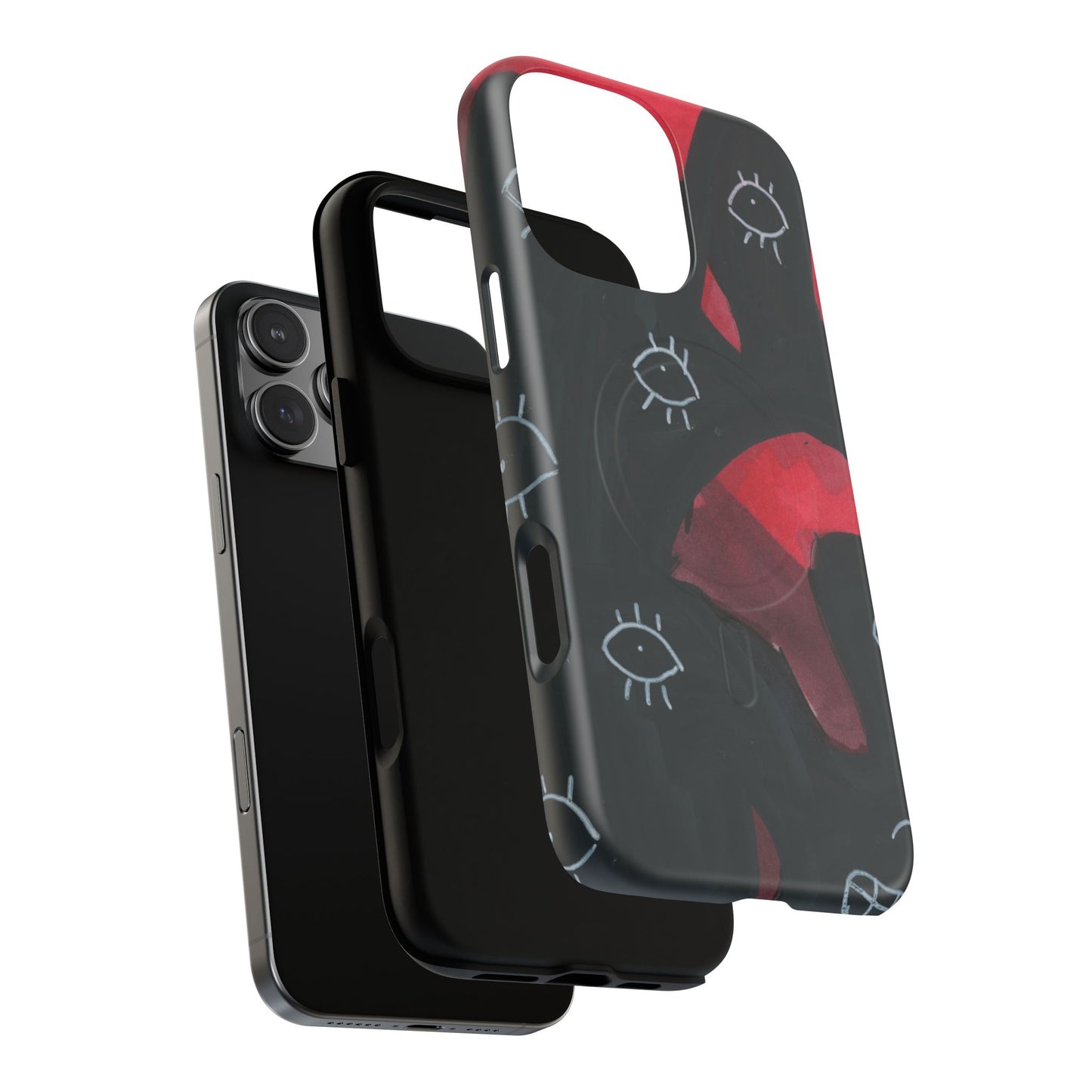 Eyeball Rage Tough Magnetic Cases
