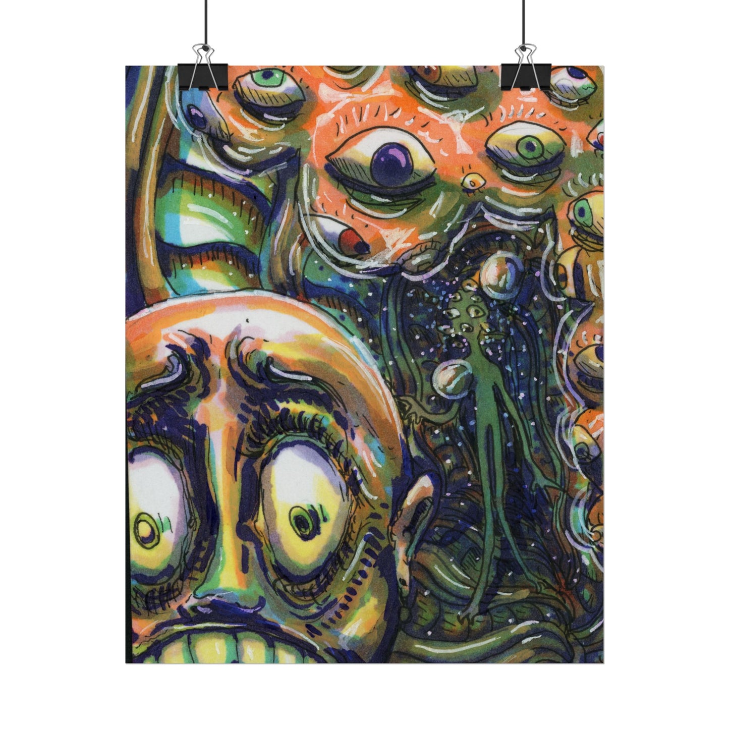 "Eyeball Freakout" poster