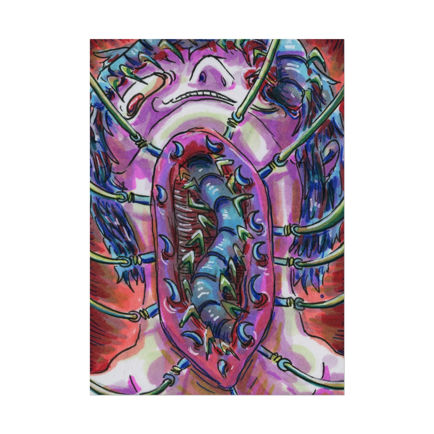 "Centipede Neck" poster