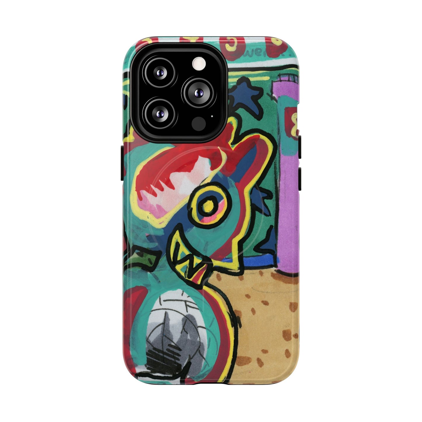 Smiley Creature Tough Magnetic Cases