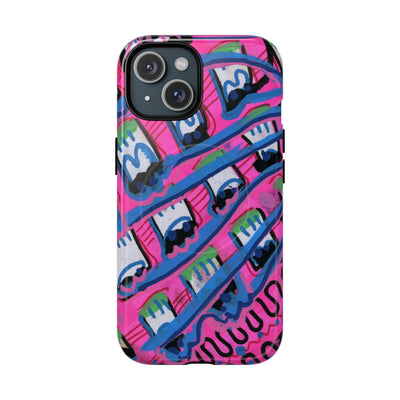 Pink Blast Tough Magnetic Case