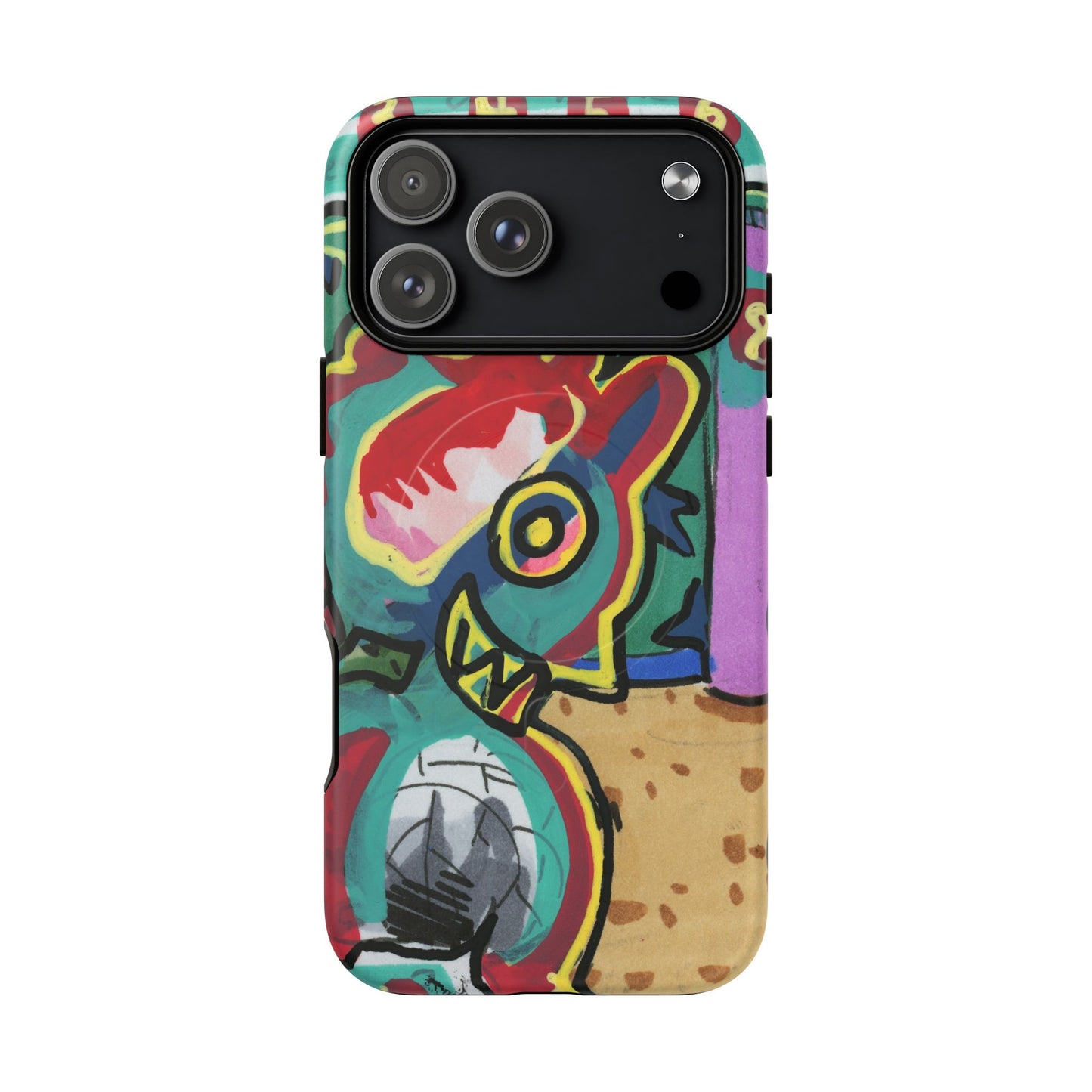 Smiley Creature Tough Magnetic Cases