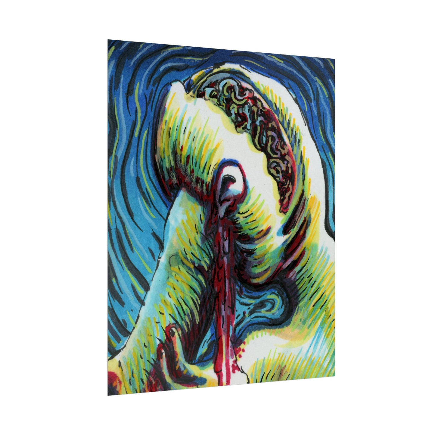 "Face Sludge Slam" poster