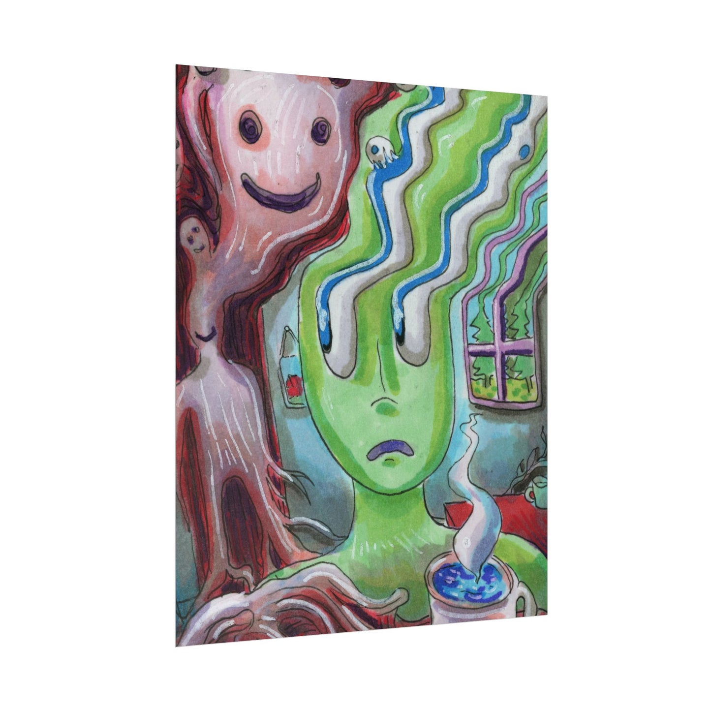 "Unwanted Visitor" poster