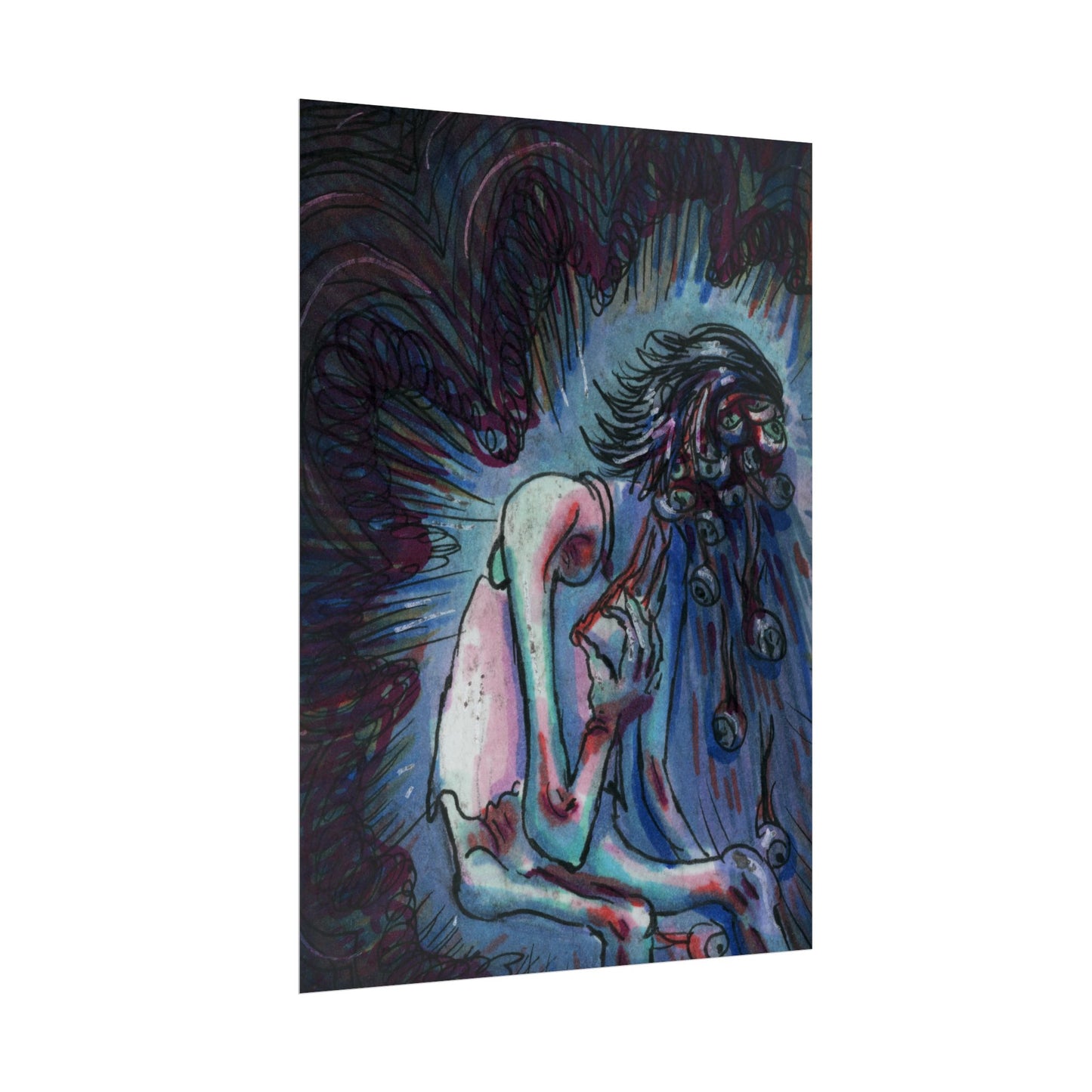 "Eyeball Vomit" poster