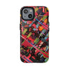 Abstracted Scraps Tough Magnetic Cases