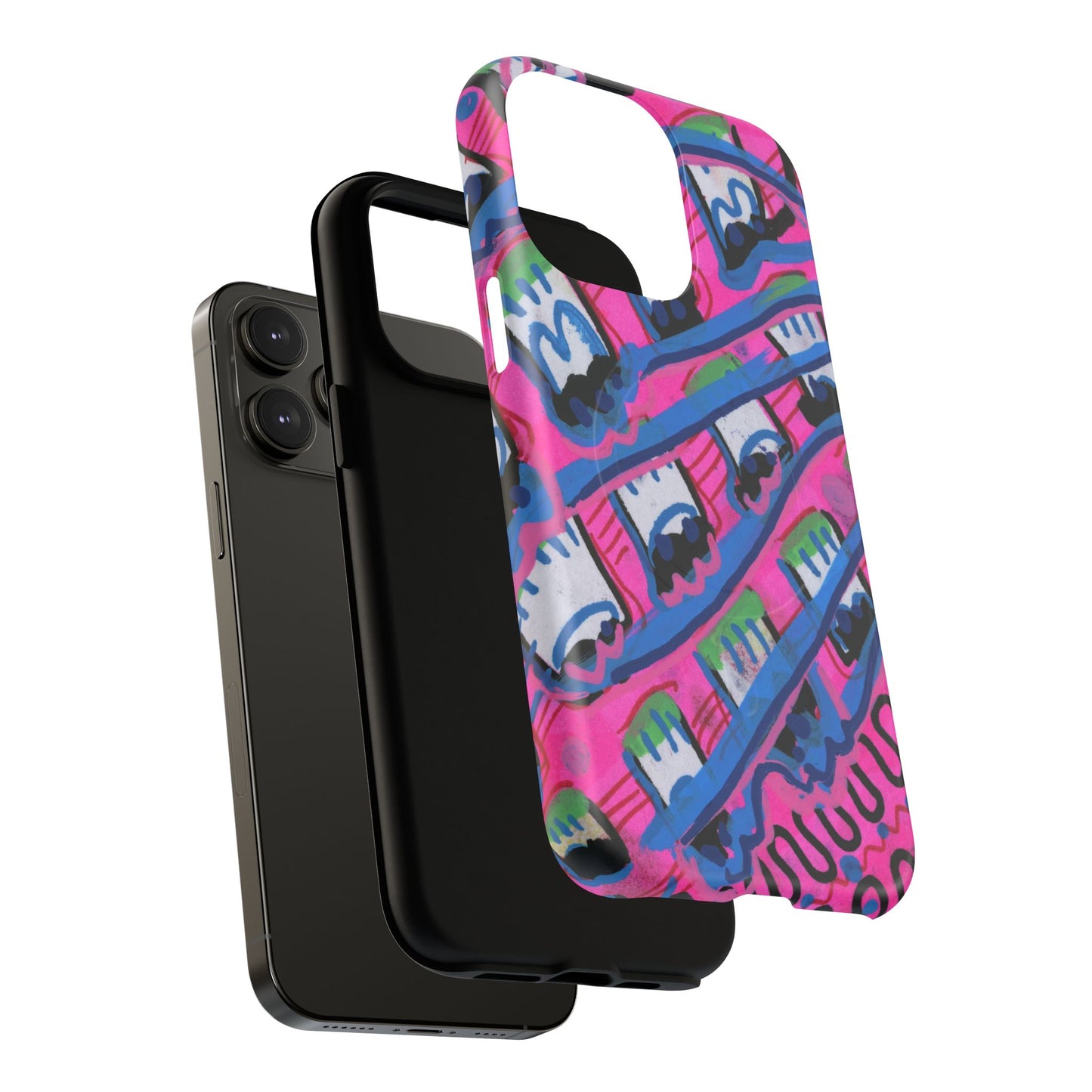 Pink Blast Tough Magnetic Case