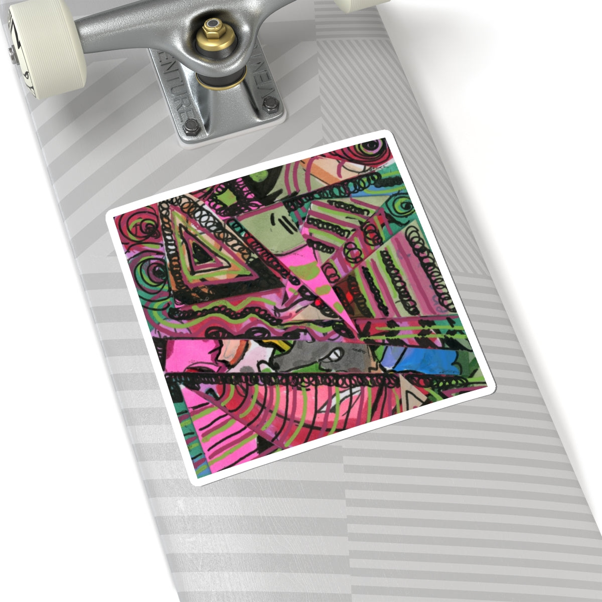 Spring Vibes Kiss-Cut Stickers
